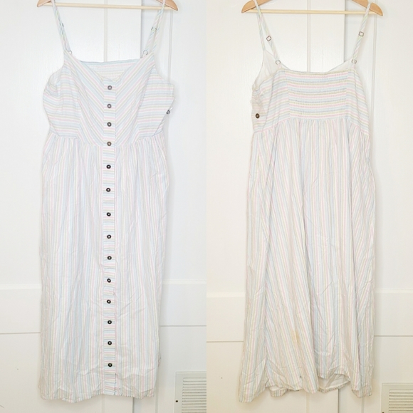 Modcloth Quite Clearly Charismatic Midi Dress NEW - Picture 4 of 6